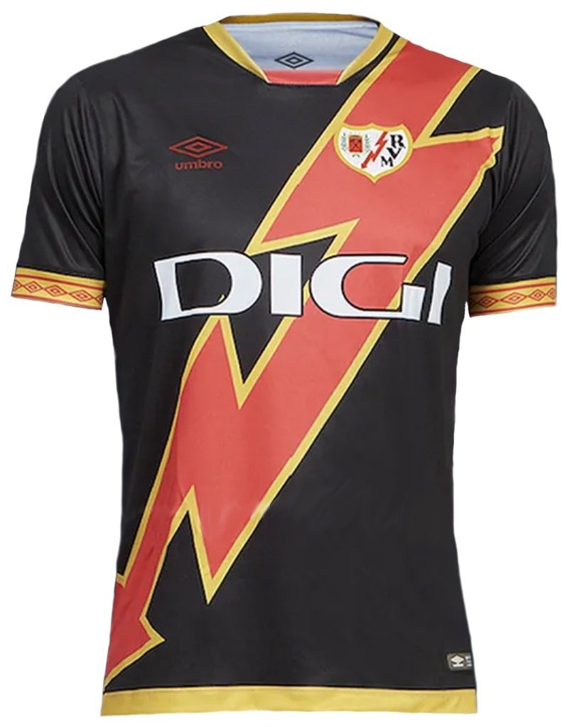 Camisa II Rayo Vallecano 2023 2024 Umbro oficial 